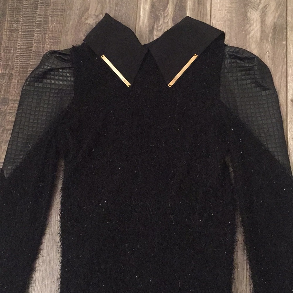 Relish Fuzzy Sweater